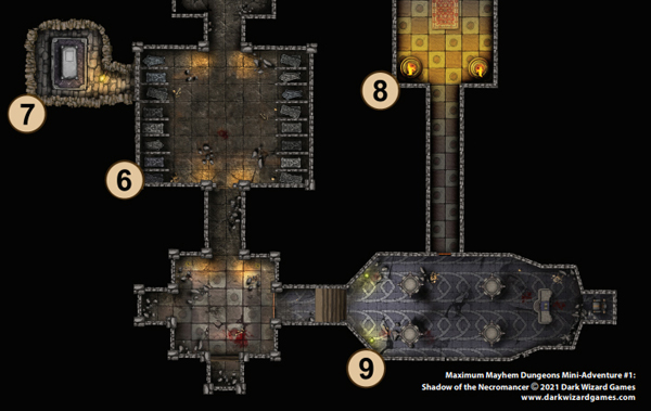 Mini Adventure #1: Shadow of the Necromancer 5E - PDF Only - Image 3