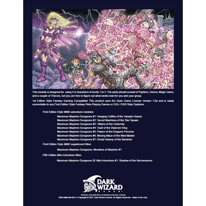 Mini Adventure #1: Shadow of the Necromancer 1E - PDF Only - Image 2