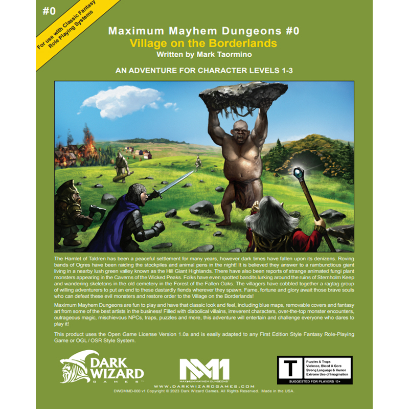 Village on the Borderlands - 1E Softcover Book + PDF