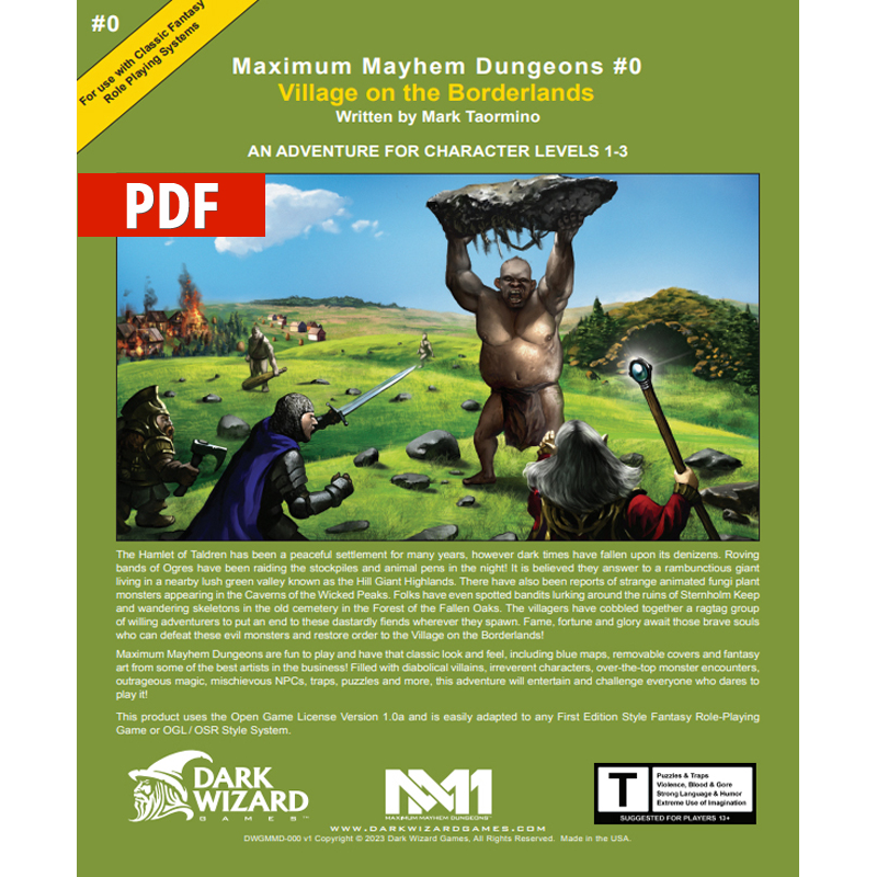 Village on the Borderlands 1E - PDF Only