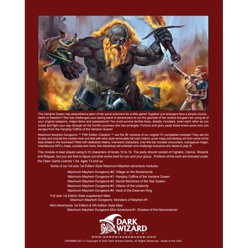 Hanging Coffins of the Vampire Queen 5E - Softcover Book + PDF - Image 10