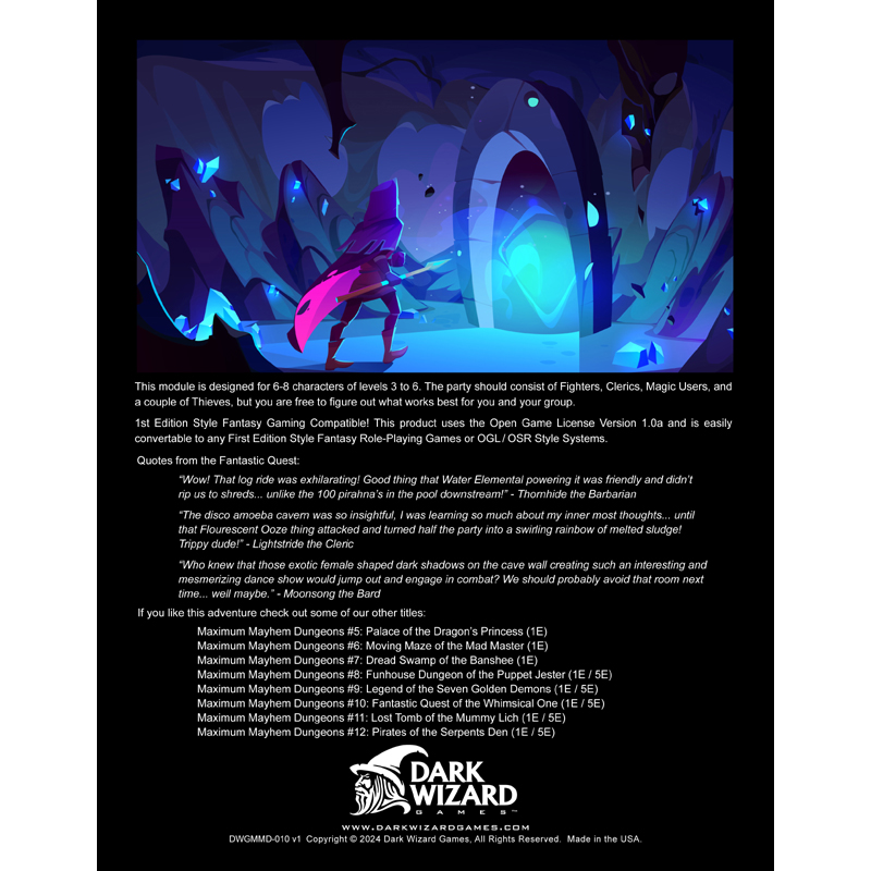 Fantastic Quest of the Whimsical One - 1E Softcover Book + PDF - Image 11