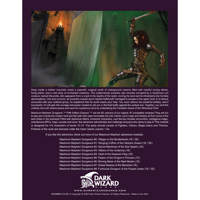 Fantastic Quest of the Whimsical One 5E - PDF Only - Image 11