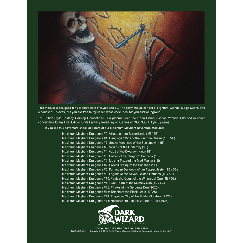 Lost Tomb of the Mummy Lich 1E - PDF Only - Image 2