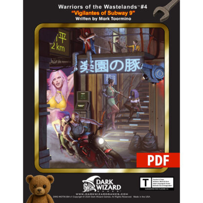Vigilantes of Subway 9 – 1E / 5E - PDF Only