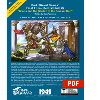 Minos and the Garden of the Forever Sun – 1E / 5E - PDF Only