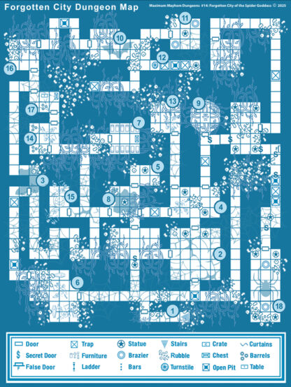 Forgotten City of the Spider Goddess - 1E Softcover Book + PDF - Image 7
