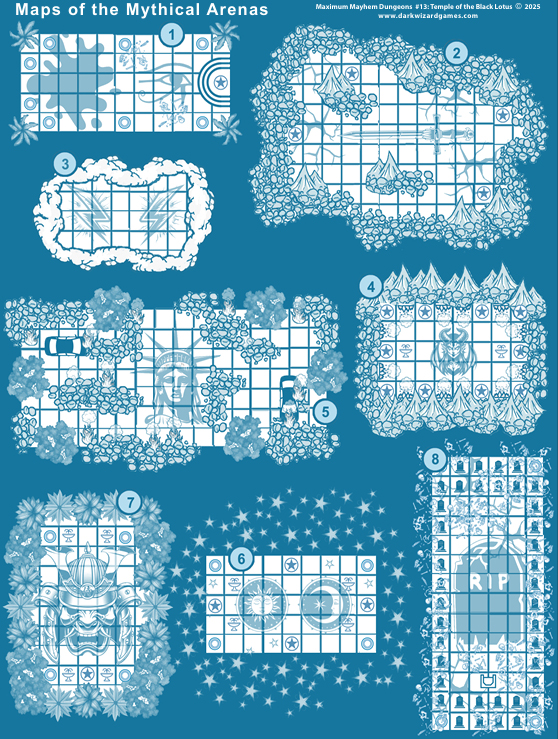 Temple of the Black Lotus - 1E Softcover Book + PDF - Image 3