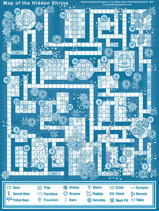 Hidden Shrine of the Warlord Chief - 1E Softcover Book + PDF - Image 12