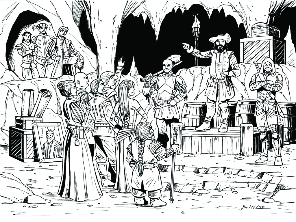 Pirates of the Serpents Den - 1E Softcover Book + PDF - Image 18