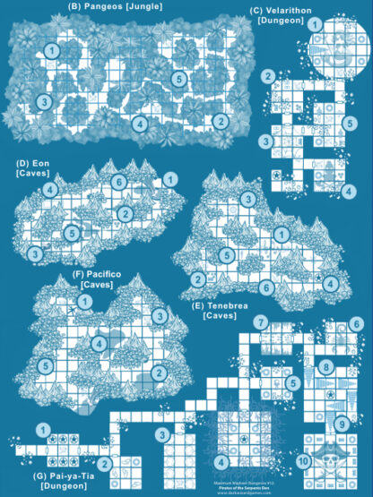 Pirates of the Serpents Den - 1E Softcover Book + PDF - Image 3