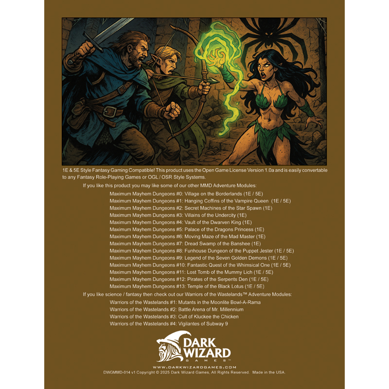 Forgotten City of the Spider Goddess - 1E Softcover Book + PDF - Image 9