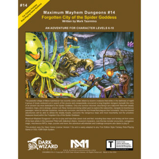 Forgotten City of the Spider Goddess - 1E Softcover Book + PDF