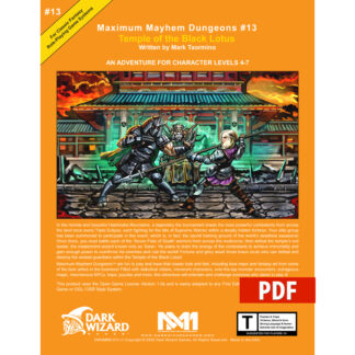 Temple of the Black Lotus 1E - PDF Only