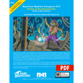 Pirates of the Serpents Den 1E - PDF Only