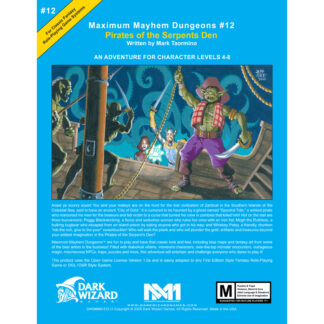 Pirates of the Serpents Den - 1E Softcover Book + PDF