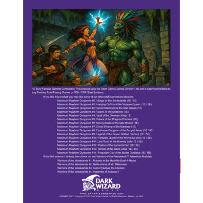 Hidden Shrine of the Warlord Chief - 1E Softcover Book + PDF - Image 11