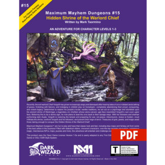Hidden Shrine of the Warlord Chief 1E - PDF Only