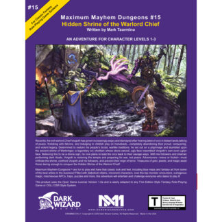 Hidden Shrine of the Warlord Chief - 1E Softcover Book + PDF