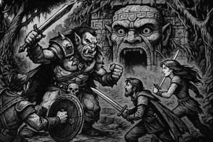 Hidden Shrine of the Warlord Chief - 1E Softcover Book + PDF - Image 2