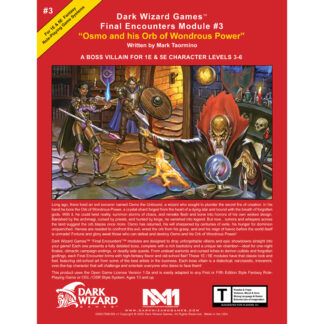Osmo and his Orb of Wondrous Power - 1E / 5E Softcover Book + PDF