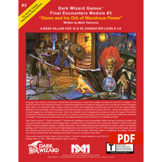 Osmo and his Orb of Wondrous Power – 1E / 5E - PDF Only