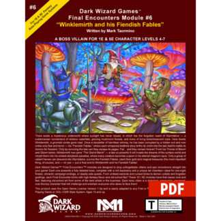 Winklemirth and his Fiendish Fables – 1E / 5E - PDF Only