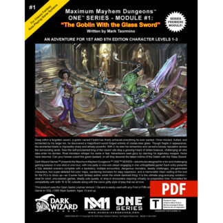 The Goblin with the Glass Sword – 1E / 5E - PDF Only