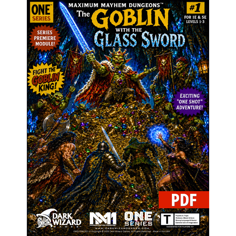 The Goblin with the Glass Sword - (PULP COVER EDITION) - 1E / 5E Softcover Book + PDF (PRE-ORDER NOW!) - Image 13