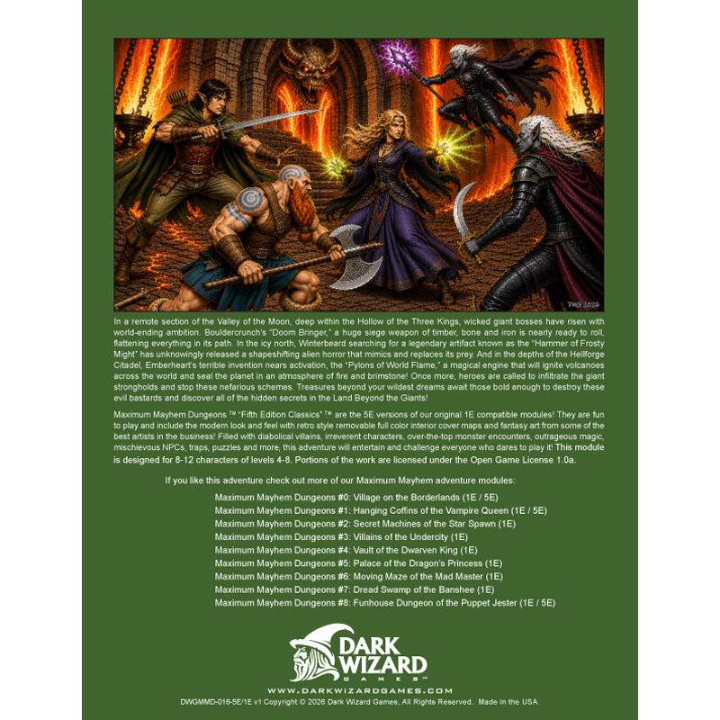 Land Beyond the Giants - 1E / 5E Softcover Book + PDF (FIFTH EDITION COVER) - Image 18