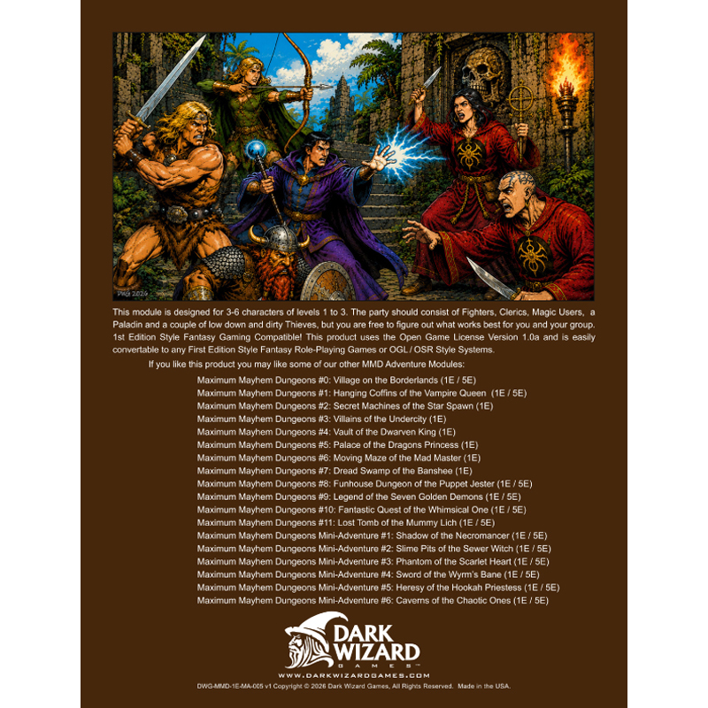 Heresy of the Hookah Priestess - 1E / 5E Softcover Book + PDF - Image 12