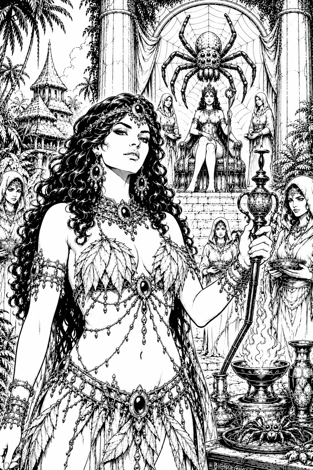 Heresy of the Hookah Priestess - 1E / 5E Softcover Book + PDF - Image 7