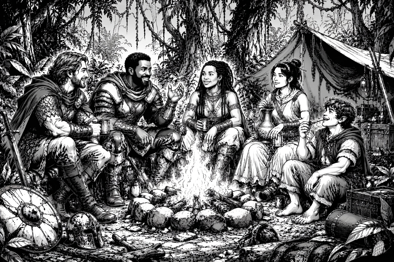 Heresy of the Hookah Priestess - 1E / 5E Softcover Book + PDF - Image 5