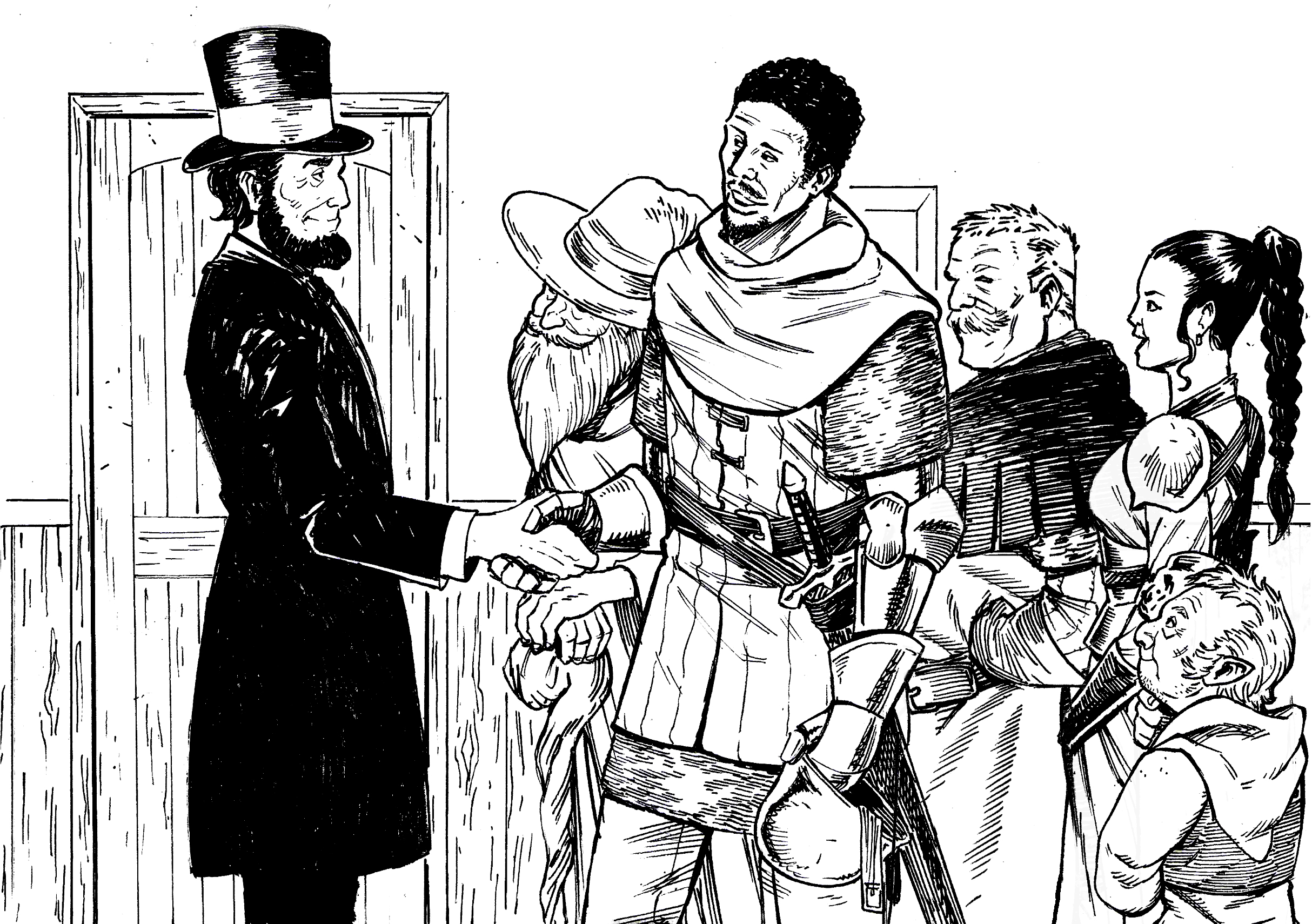 Abraham Lincoln vs. the Star Spawn - 1E / 5E Softcover Book + PDF - Image 5