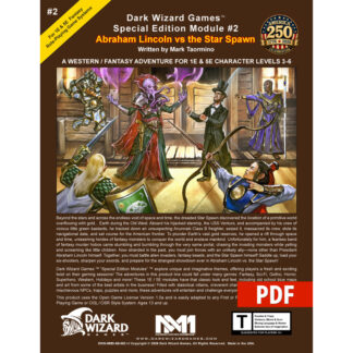 Abraham Lincoln vs. the Star Spawn – 1E / 5E - PDF Only