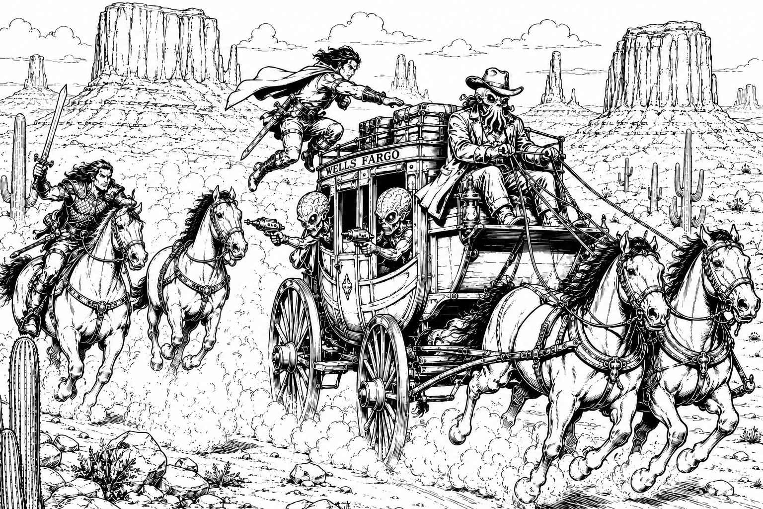 Abraham Lincoln vs. the Star Spawn - 1E / 5E Softcover Book + PDF - Image 2